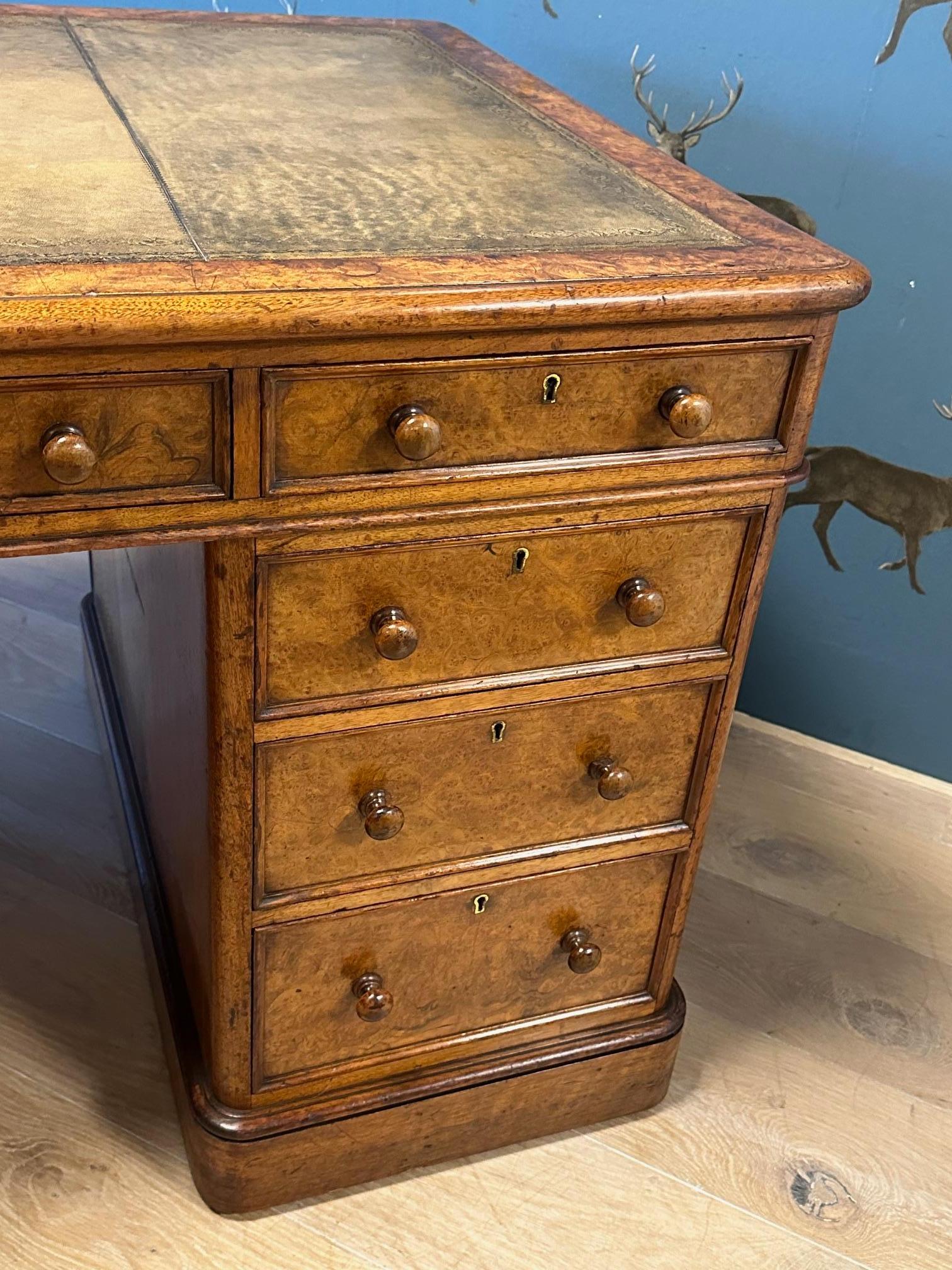 English antique desk For Sale 9
