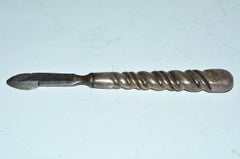 Gomme da inchiostro antiche inglesi/apritore di lettere con impugnatura in argento