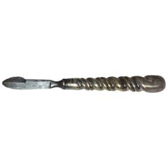 English Antique Letter Opener with Sterling Handle