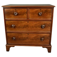 English Antique Mahogany Chest of Drawers