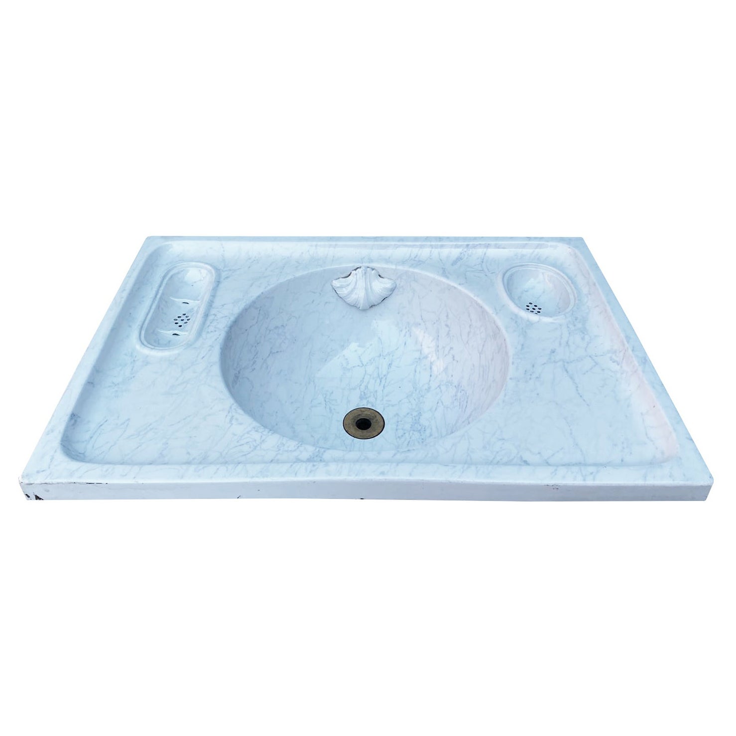 English Antique Marble Effect Basin