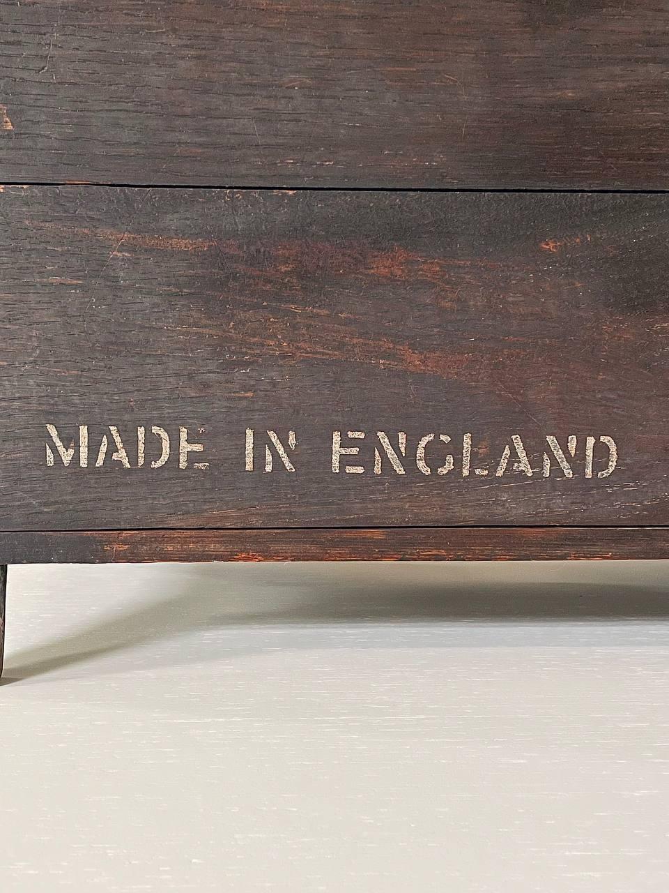 Supporto per specchio da toeletta inglese in miniatura in vendita 3