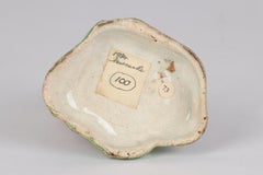 English Antique Pearlware Pottery Castle Spill Holder