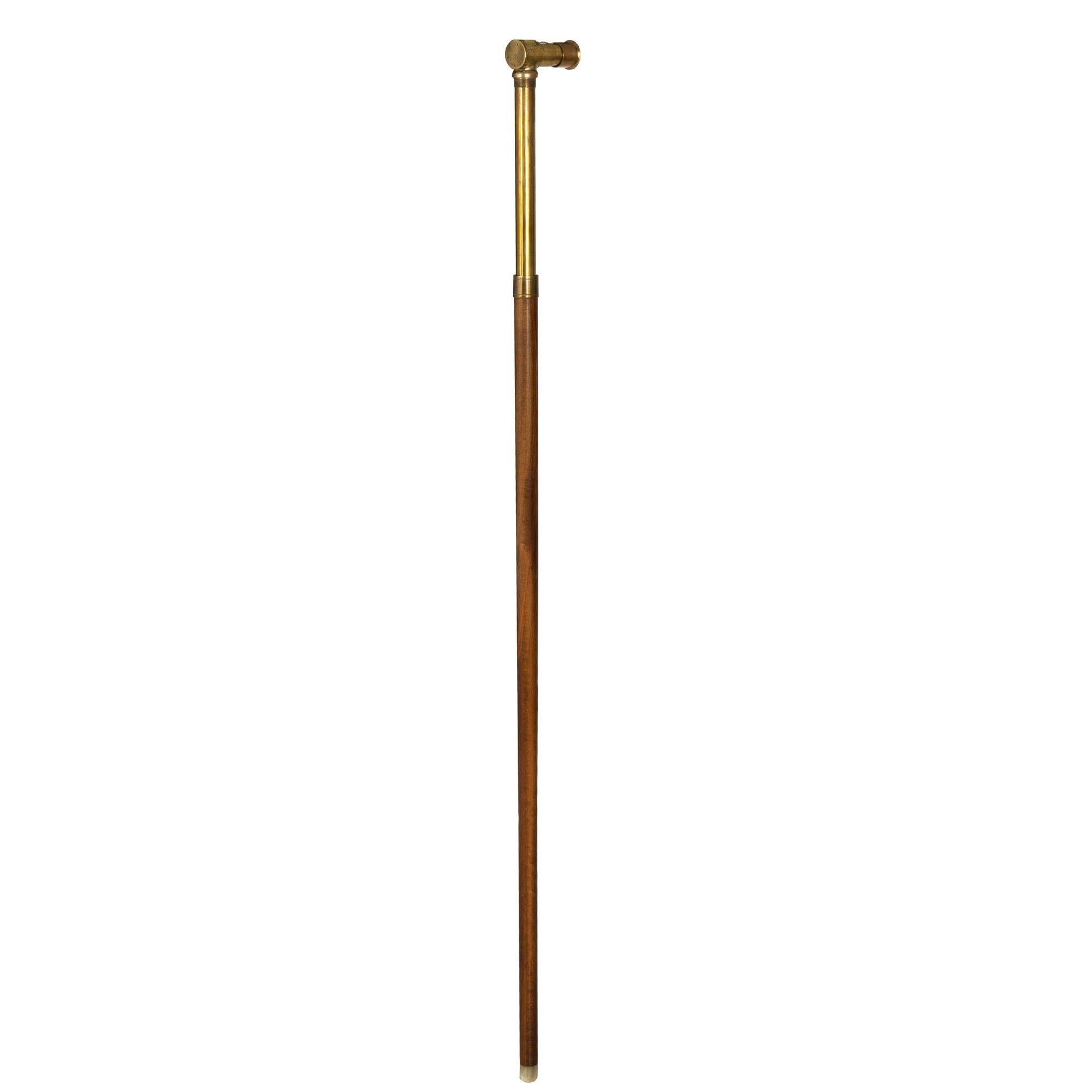 English Antique Periscope Walking Stick Cane by R & J Beck ca. 1917 For Sale 4