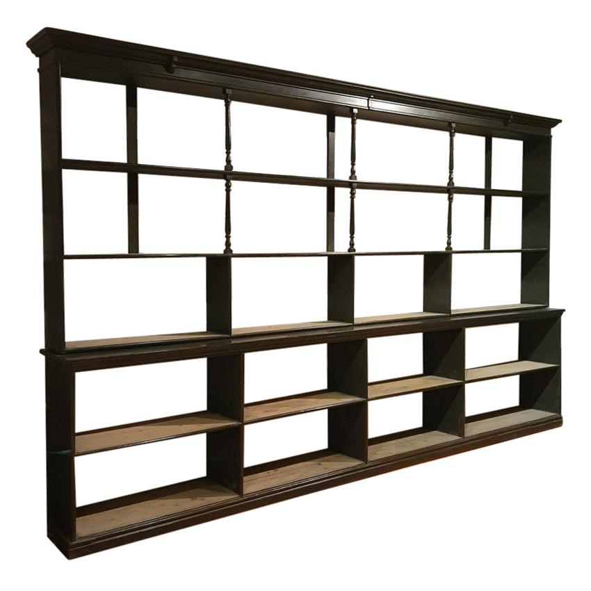 English Antique Shop Fitting / Bookcase