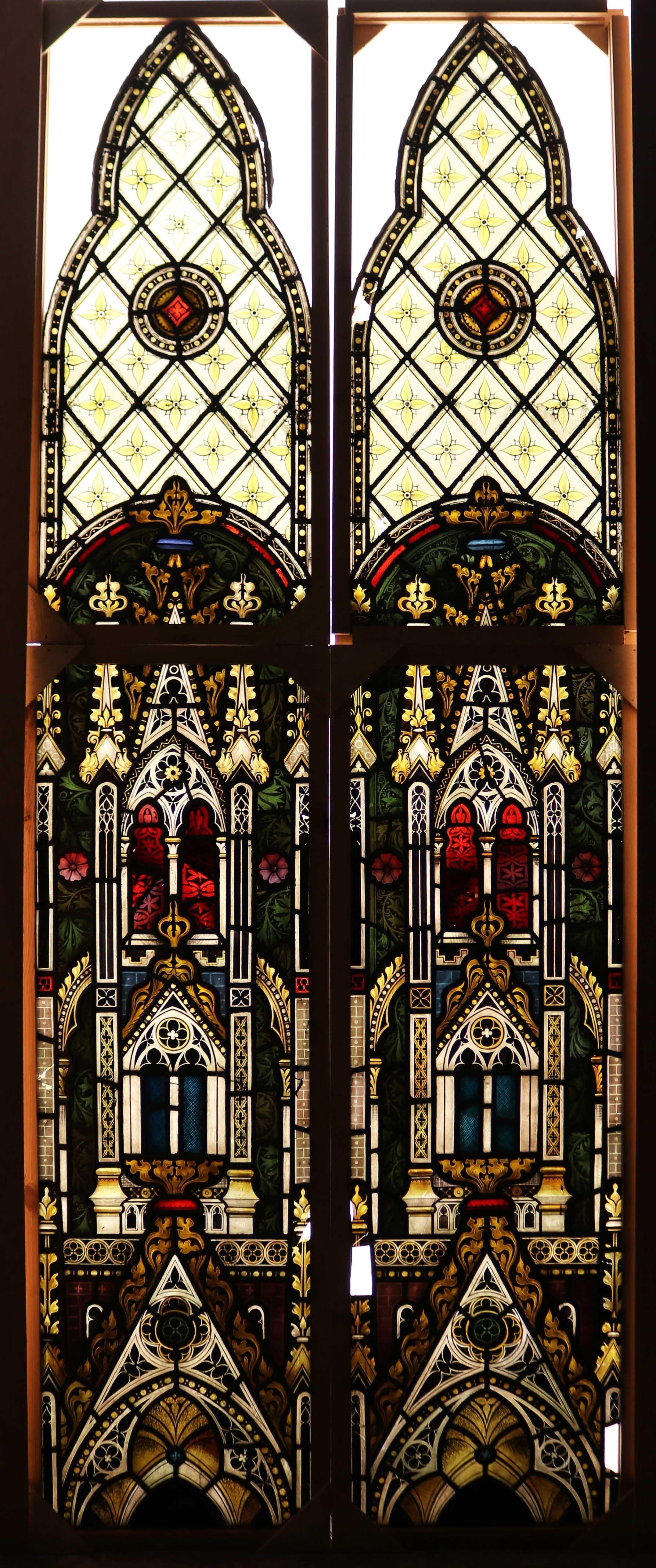 English Antique Stained Glass Windows 2