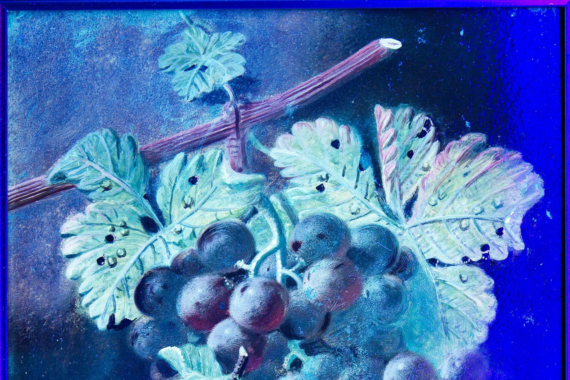 English Antique Still-Life Painting of Fruit by Oliver Clare 14