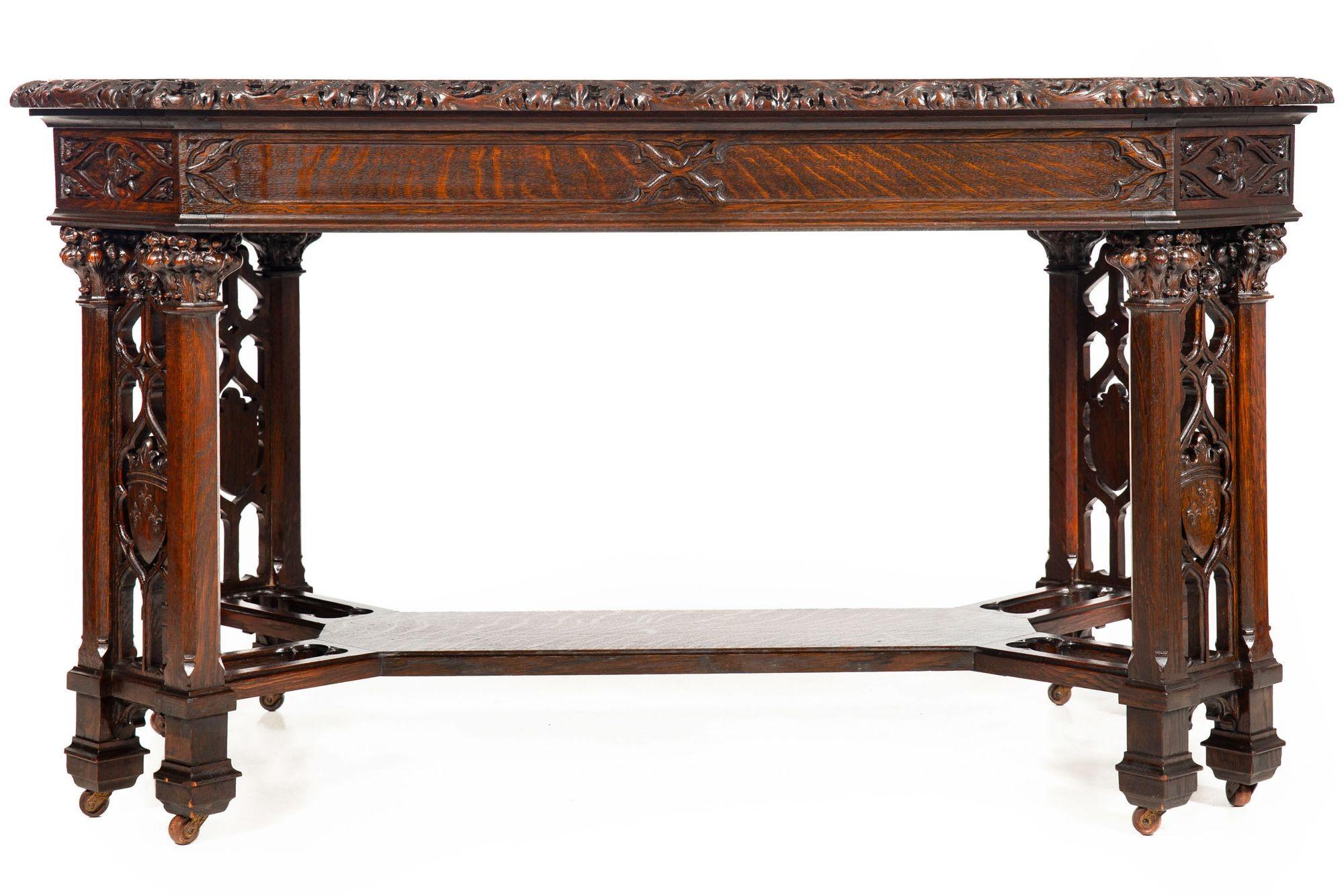 victorian gothic desk