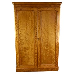English Antique Victorian Two Door Wardrobe Heal & Son London