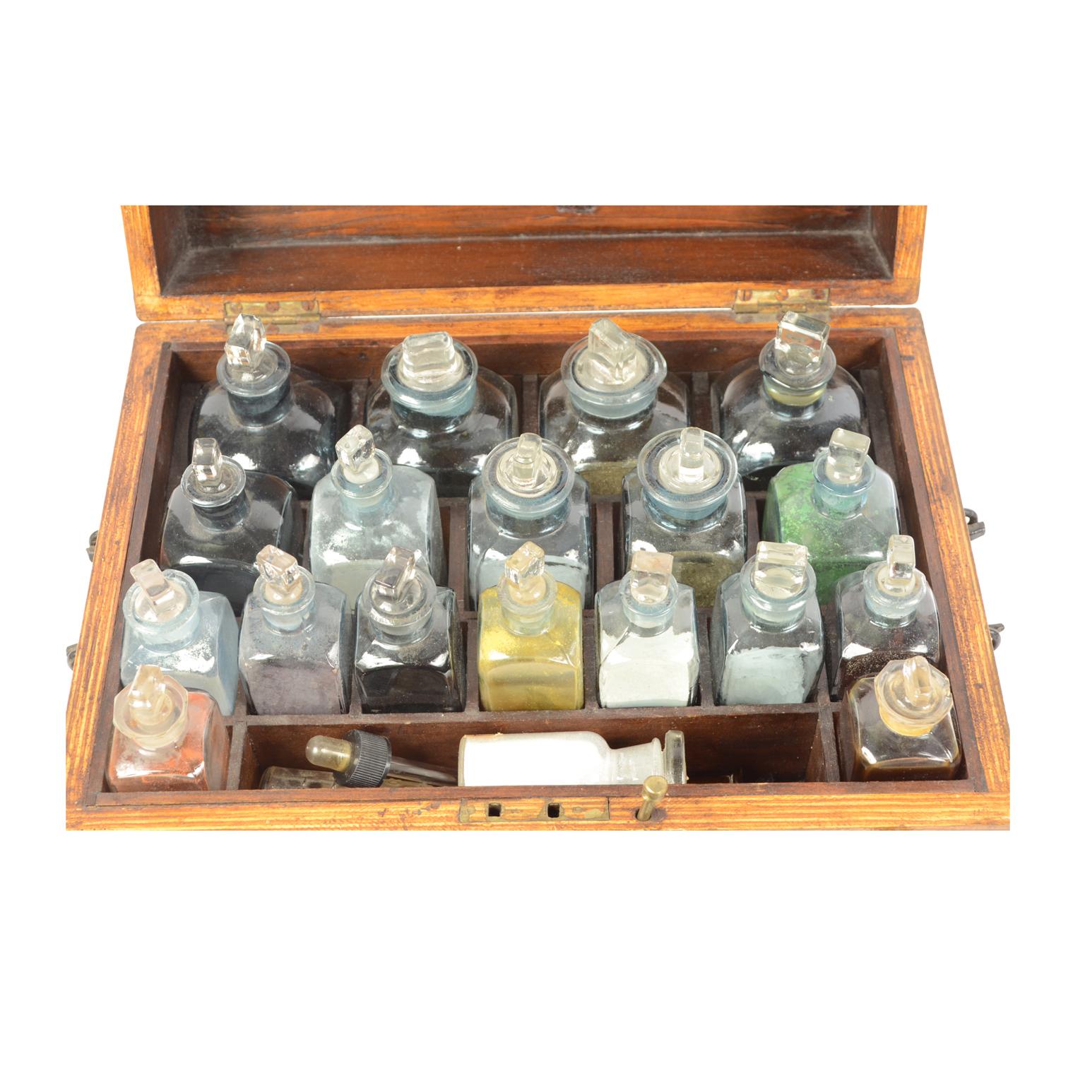 antique medicine box