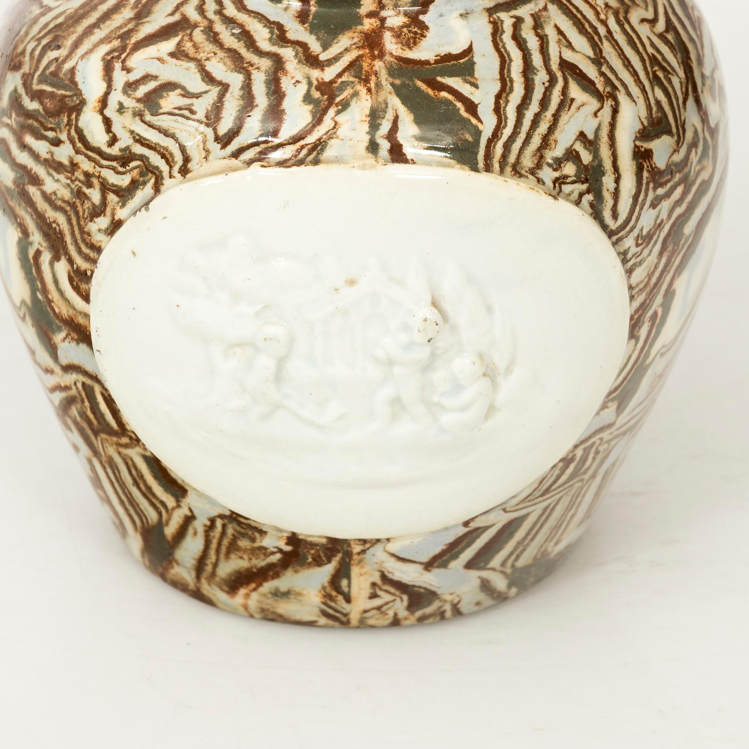 Glazed English Aptware Jug