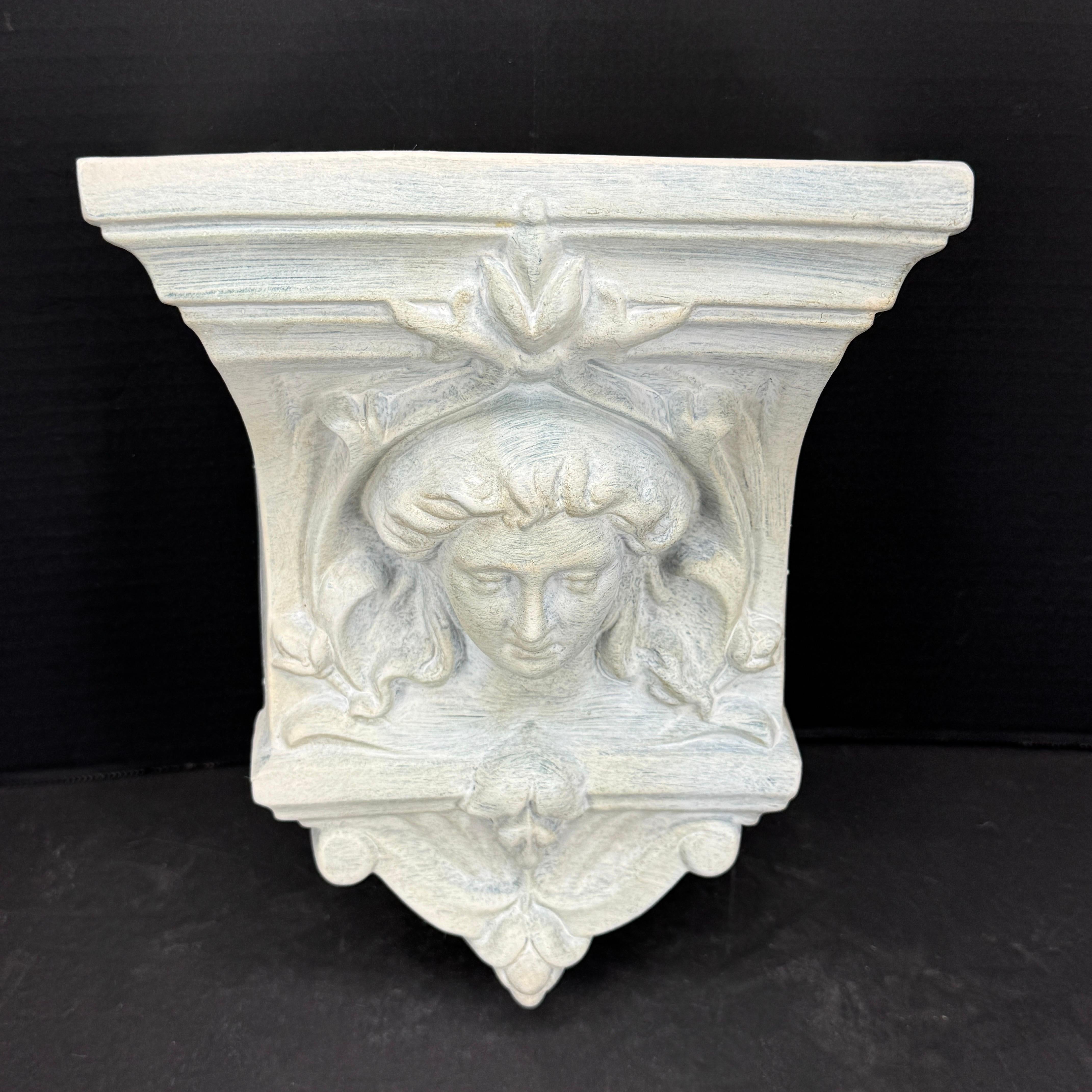 20th Century English Architectural Ceramic Sculpture Wall Fragment For Sale