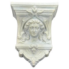 English Architectural Ceramic Sculpture Wall Fragment