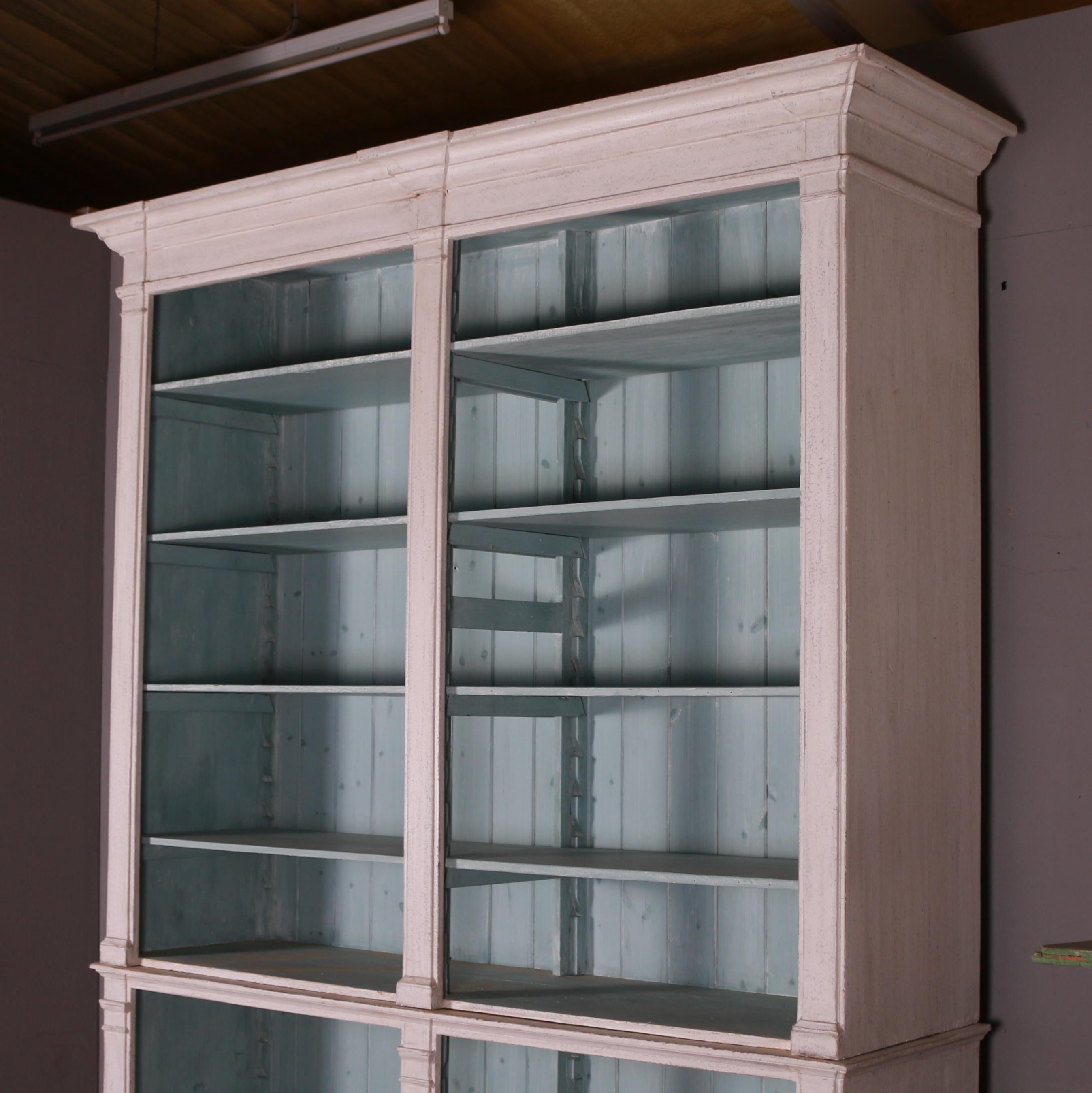 Victorian English Architectural Shop Fitting / Bookcase For Sale