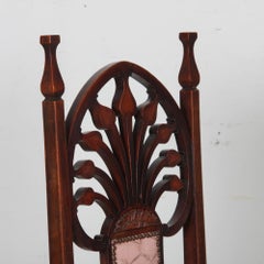English armchair attributed to J.S. Henry, late 19th century
