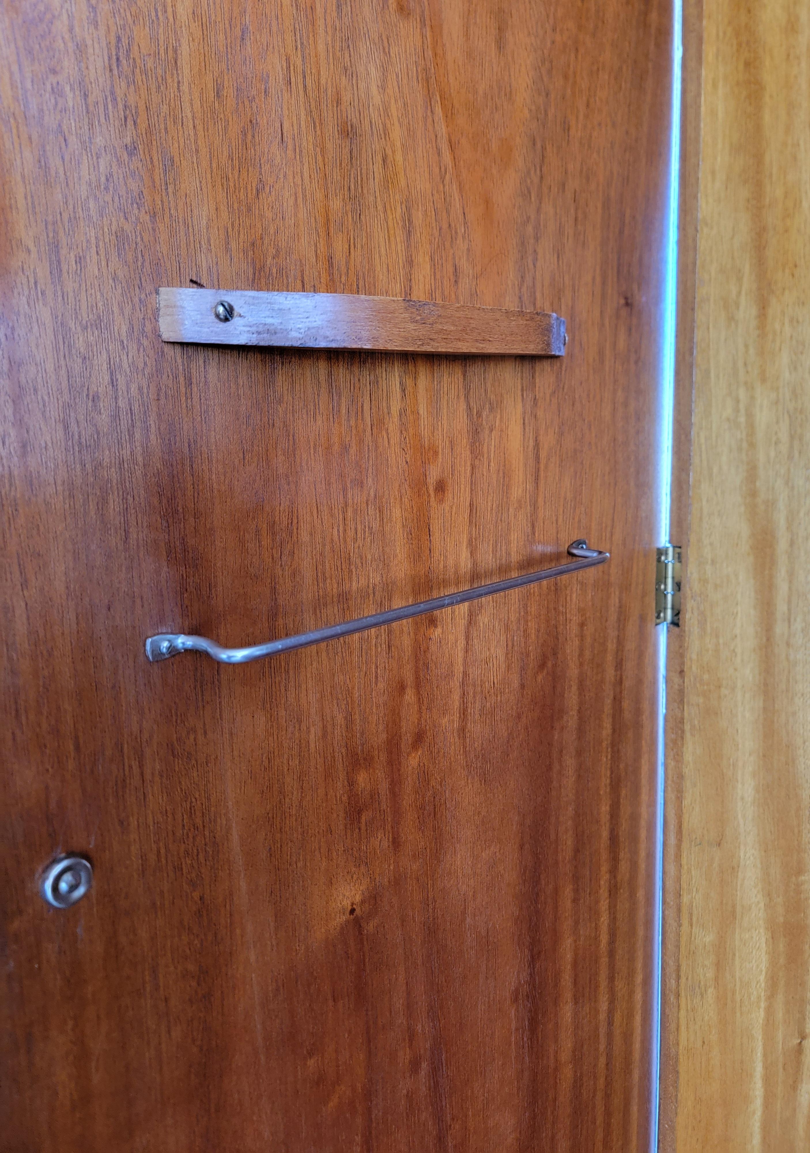 English Art Deco 2 Door Armoire Wardrobe 1