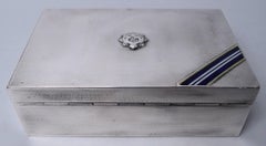 English Art Deco Box Commemorating Royal Army Service Corps, 1933