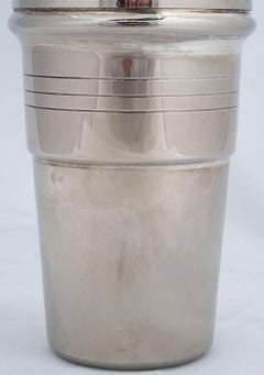 English Art Deco Cocktail or Martini Shaker