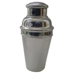 English Art Deco Cocktail Shaker by William Suckling Ltd. C.1930