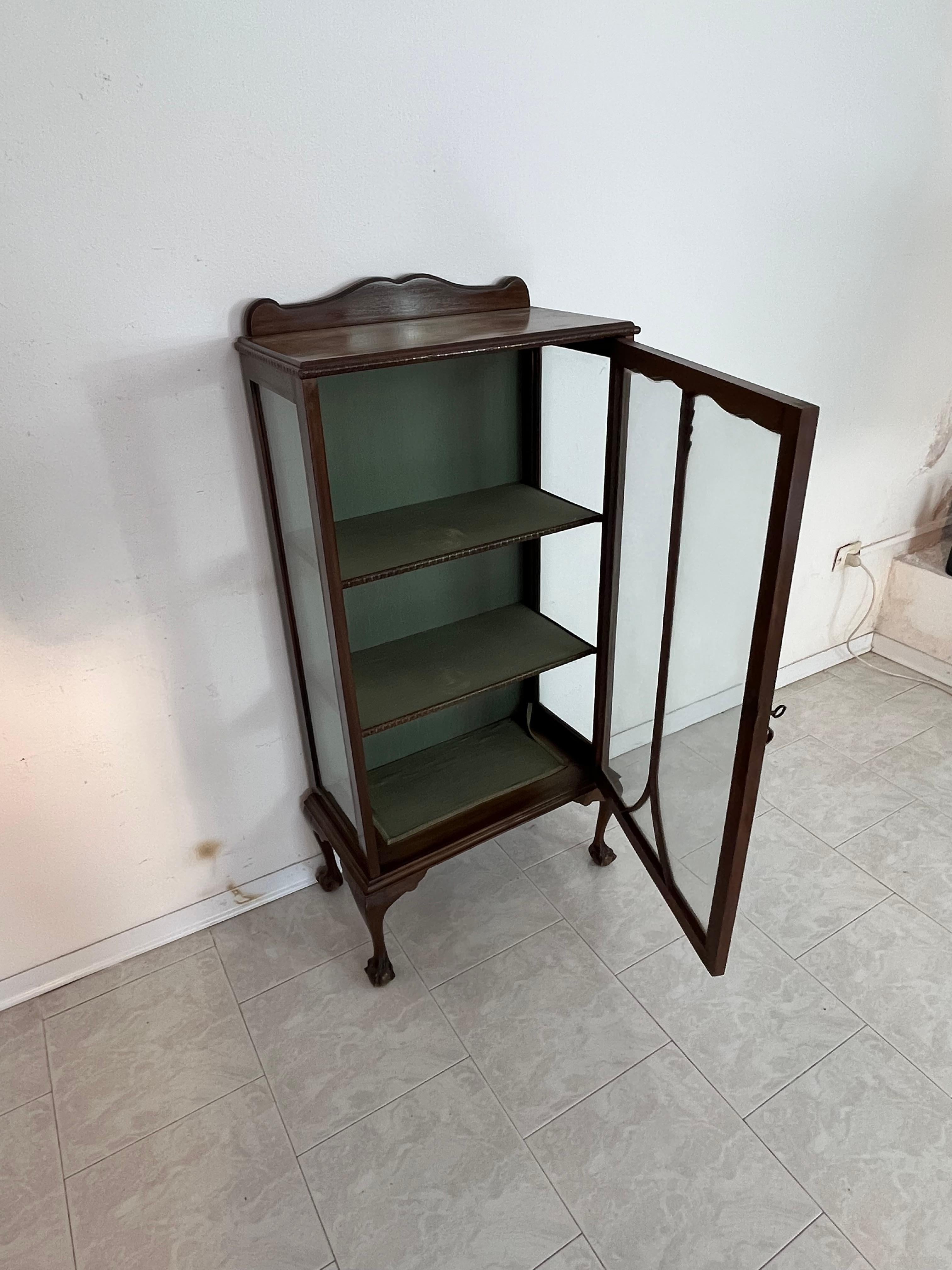 Englischer Art-Déco-Vitrinenschrank, 1930er Jahre im Angebot 4