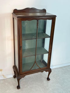 English Art Deco Display Cabinet, 1930s