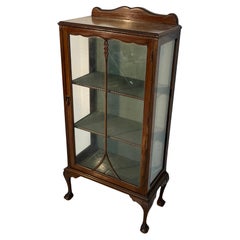 English Art Deco Display Cabinet, 1930s