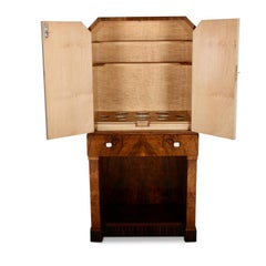 English Art Deco Liquor Cabinet