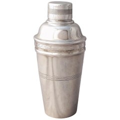 English Art Deco Martini or Cocktail Shaker