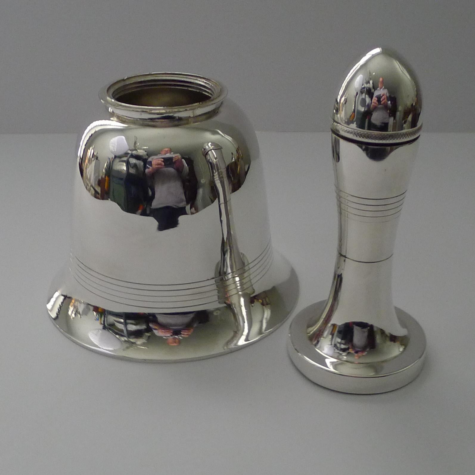 English Art Deco Novelty Cocktail Shaker By Asprey London Reg For english-art-deco-novelty-cocktail-shaker-by-asprey-london-reg-for