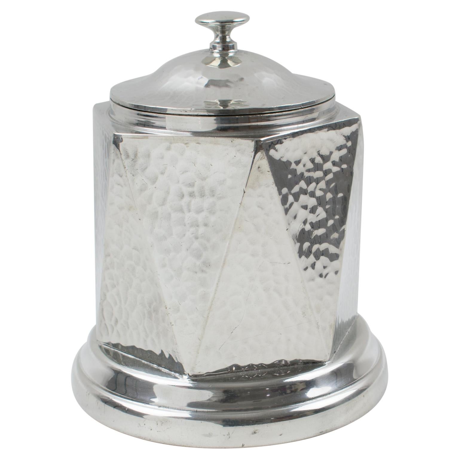 English Pewter Company Bicchiere In Peltro Per Mint Julep - Bordo Decorato - Realizzato In Stagno - 3