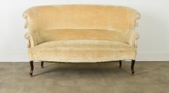 Englisches Art-Deco-Sofa mit Quasten