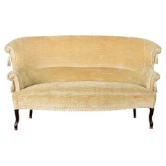 English Art Deco Settee with Tassels