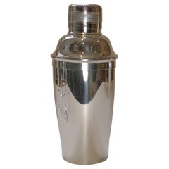 English Art Deco Silver Plated Cocktail Shaker by Elkington & Co