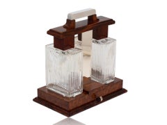 Tantalo Art Deco inglese in raro Wood Thuya