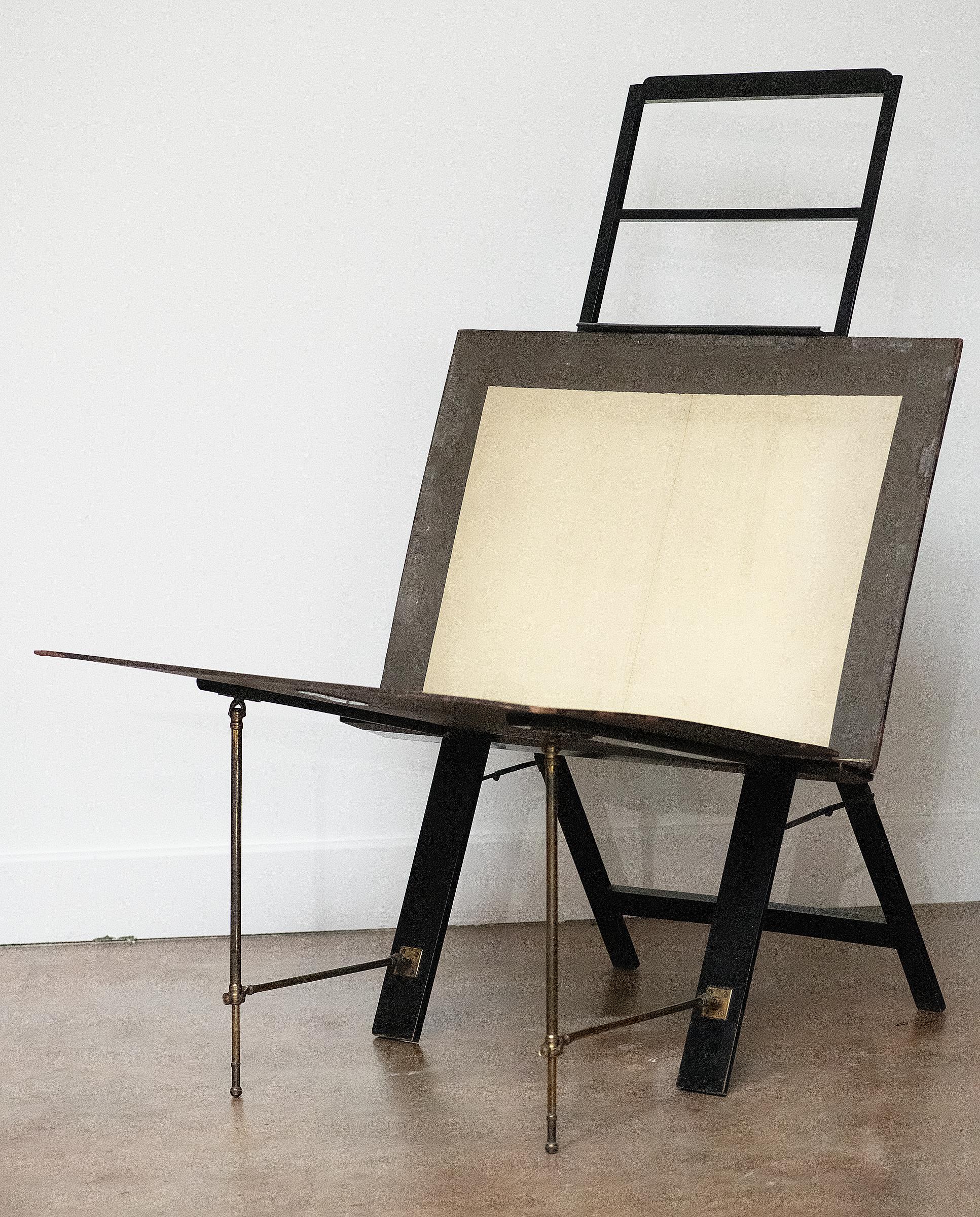 20th Century English Art Folio Stand by Bunyard of London from the Edwardian Era For Sale