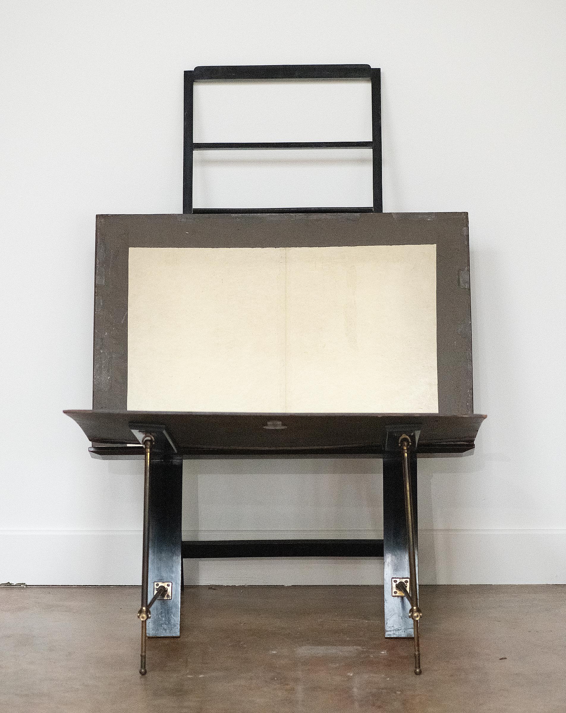 English Art Folio Stand by Bunyard of London from the Edwardian Era For Sale 3