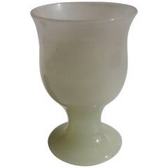 English Art Nouveau Alabaster Glass Museum Piece from Stevens and Williams