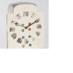 English Art Nouveau "Tudric" Clock by Archibald Knox