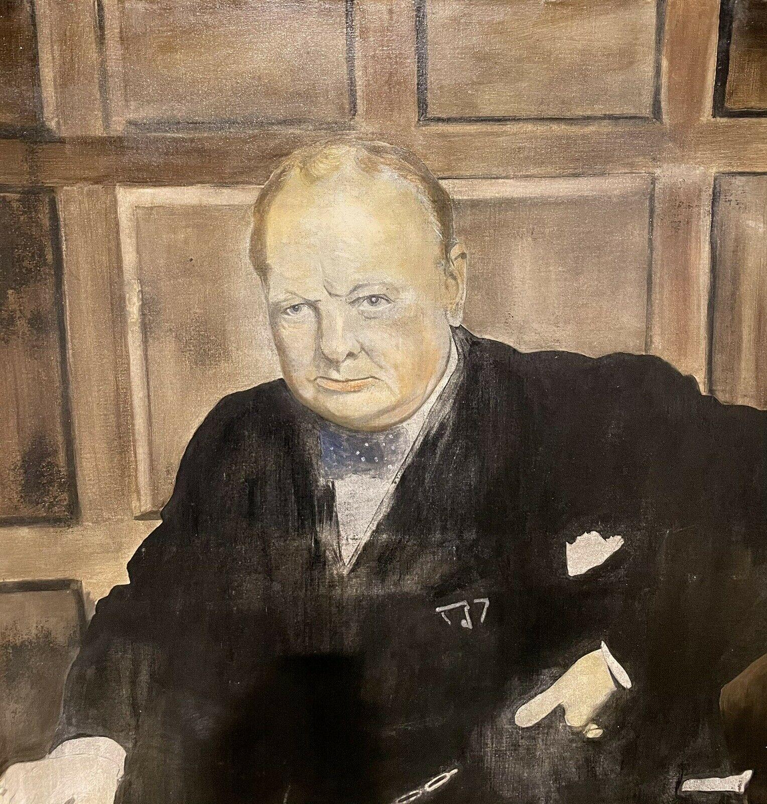 churchill portrait
