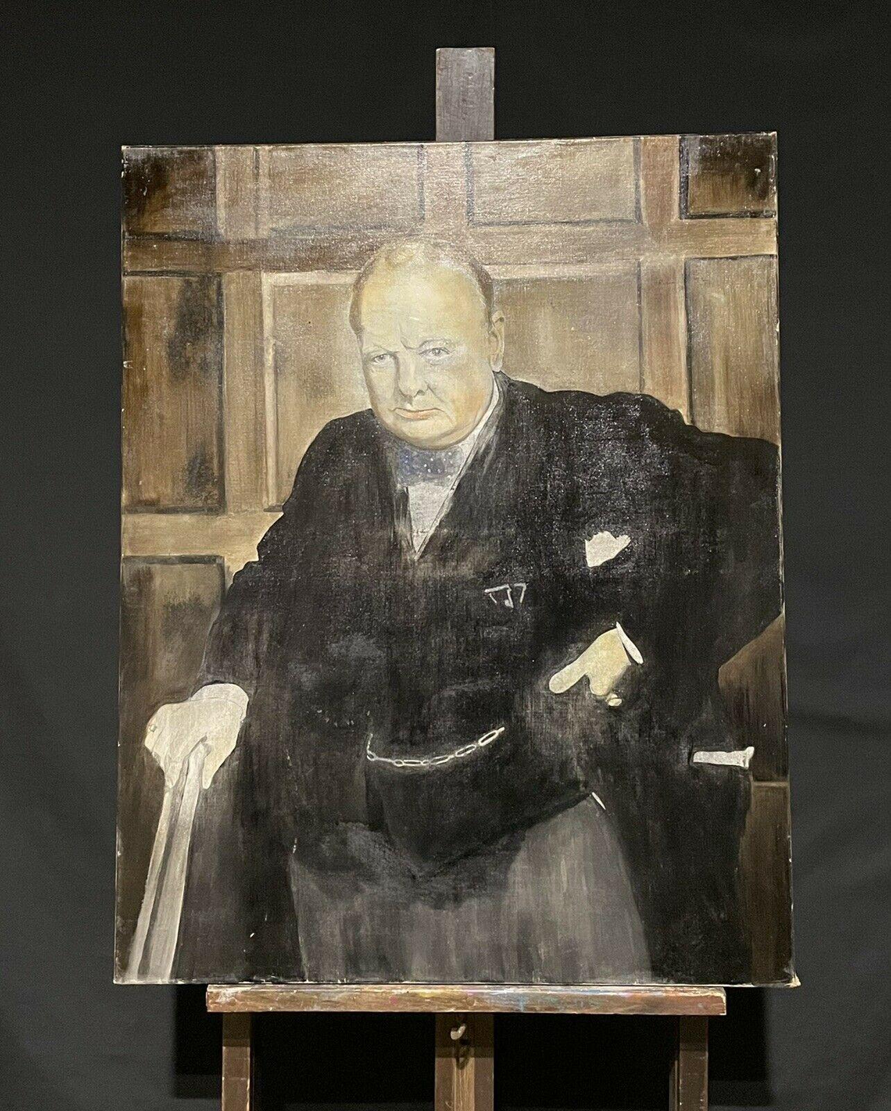winston churchill official painting
