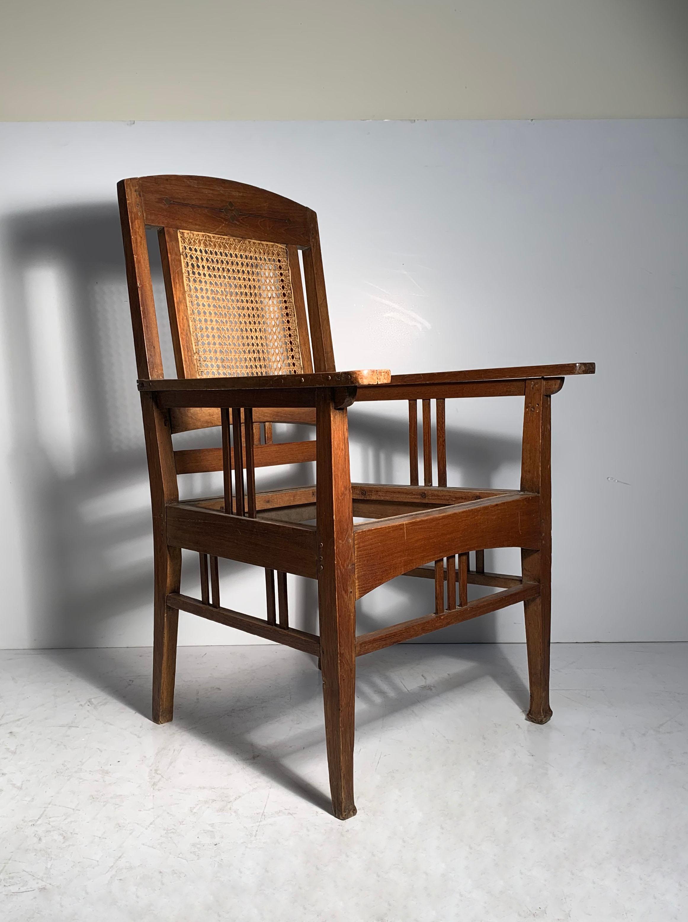 Englischer Arts and Crafts-Sessel im Angebot 1
