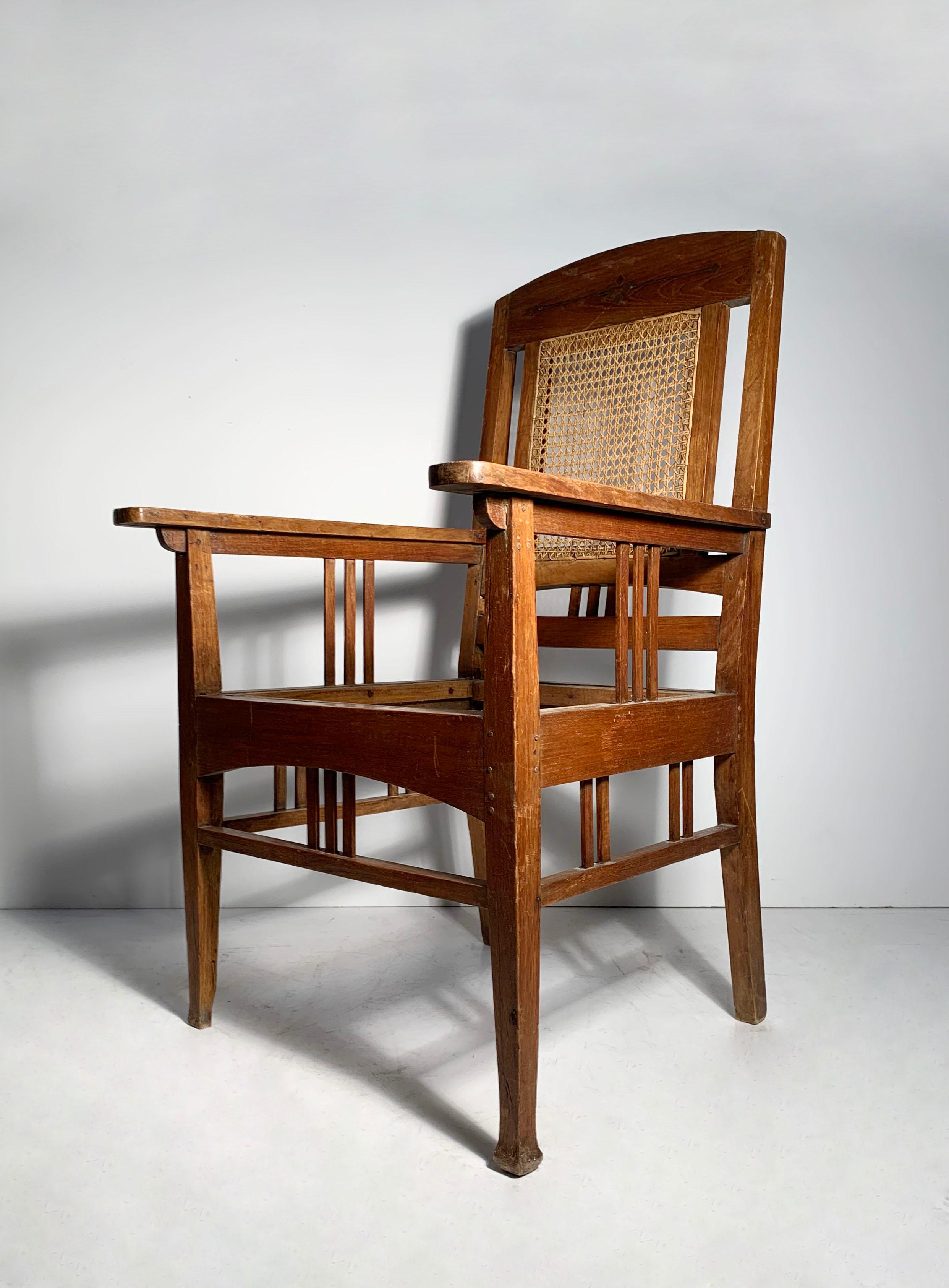 Englischer Arts and Crafts-Sessel im Angebot 2
