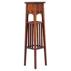 English Arts and Crafts Jardiniere Stand attributed to Liberty and Co London