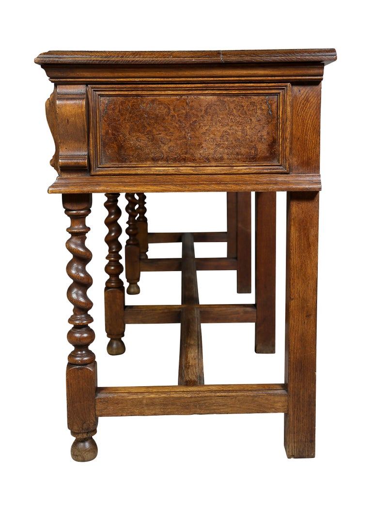 English Arts and Crafts Oak Sideboard at 1stDibs