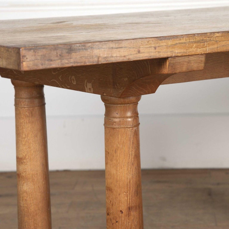 English Arts and Crafts Refectory Table at 1stDibs