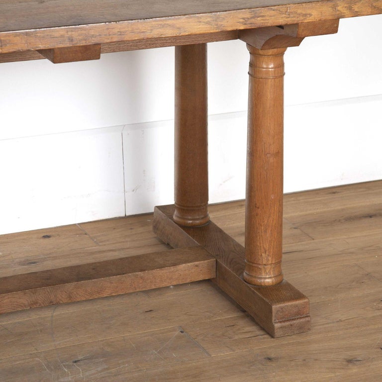 English Arts and Crafts Refectory Table at 1stDibs
