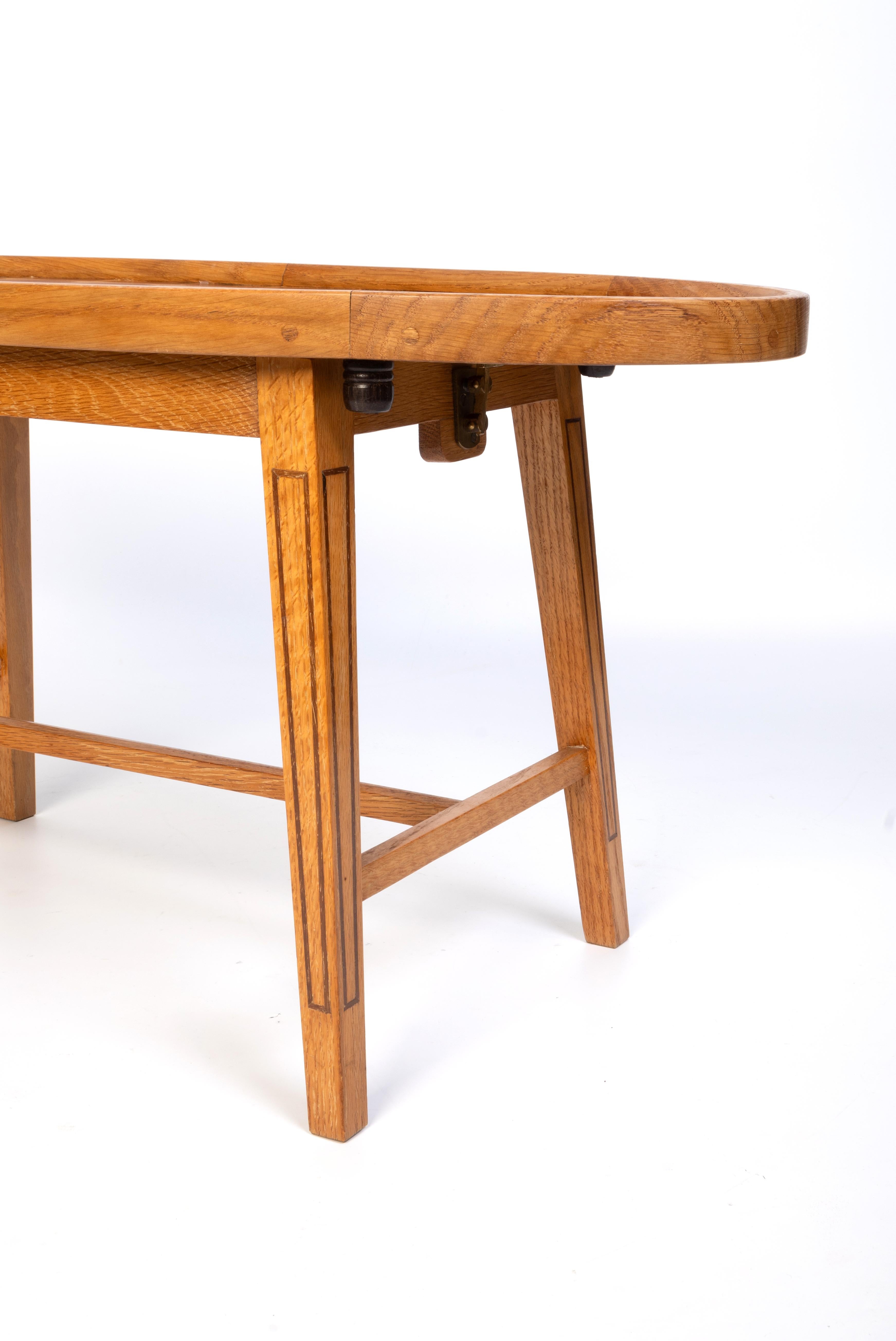 Tavolino da divano in Oak Oak Piccolo Tavolino da divano in stile arti e mestieri inglese in vendita 6