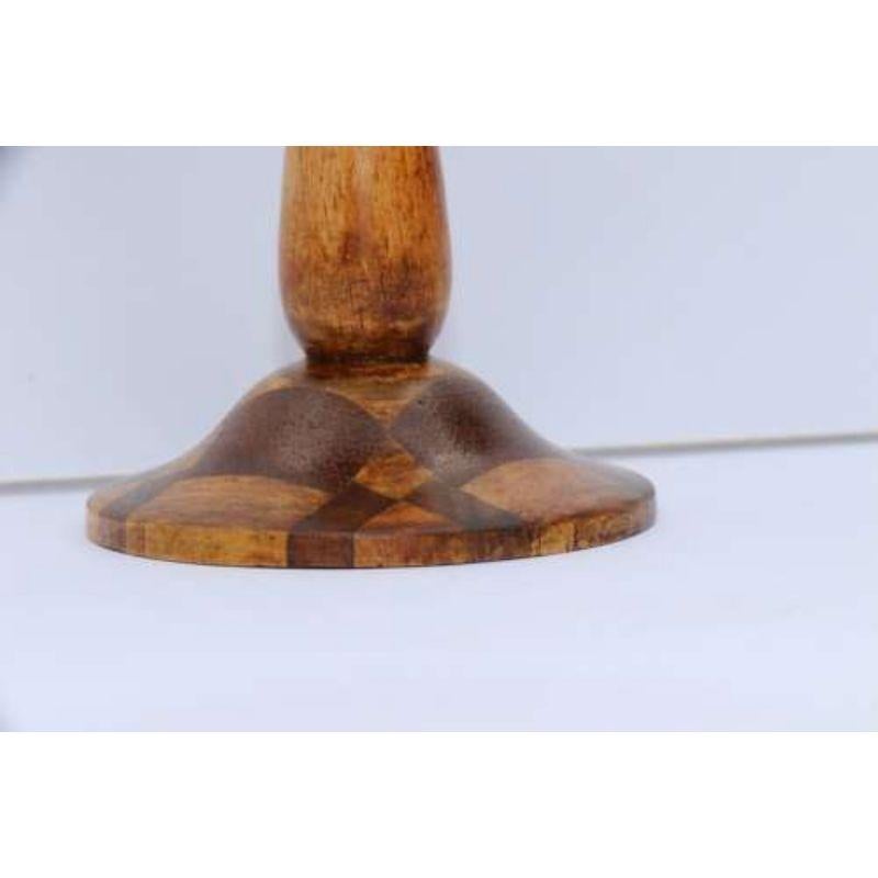 English Arts and Crafts Treen Specimen Wood Turned Goblet circa 1909 In Good Condition For Sale In Central England, GB