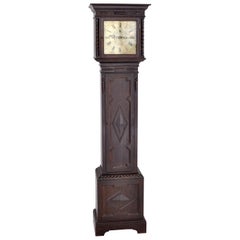 English Arts & Crafts 8-Day Longcase Clock by Maple of London:: circa 1890