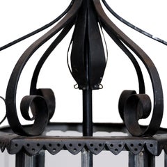 English Arts & Crafts/Aesthetic Movement Hanging Lantern, circa 1890
